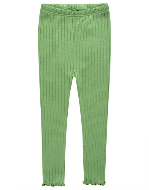 Shirring Yellow Green Long Sleeve Pajama