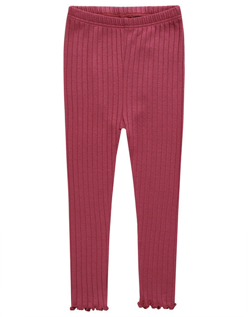 Shirring Cherry Red Long Sleeve Pajama