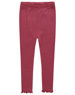 Shirring Cherry Red Long Sleeve Pajama