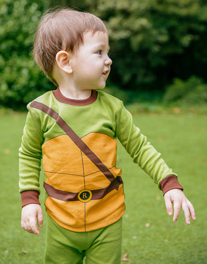 Halloween Turtle Long Sleeve Pajama