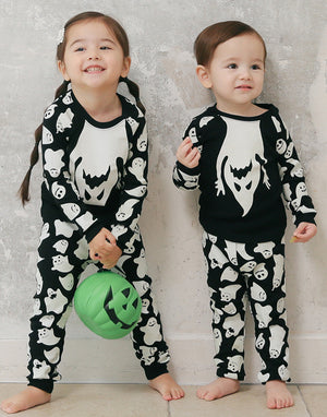 Halloween King Ghost Long Sleeve Pajama