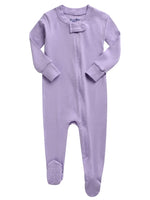 Baby Footed Sleepers (Lavender/Lilac)