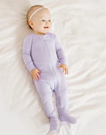 Baby Footed Sleepers (Lavender/Lilac)