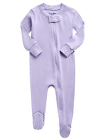 Baby Footed Sleepers (Lavender/Lilac)