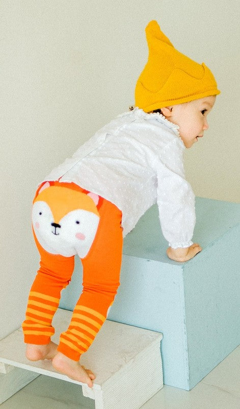 Orange Foxy Baby Leggings - Go PJ Party