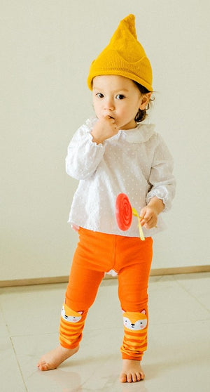 Infant orange tights best sale