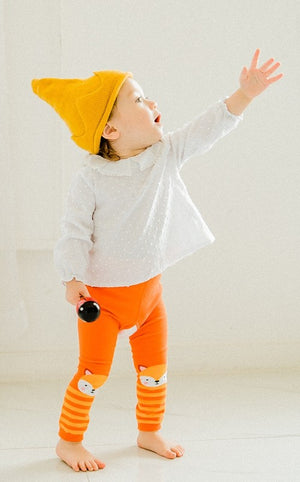 Orange Foxy Baby Leggings - Go PJ Party