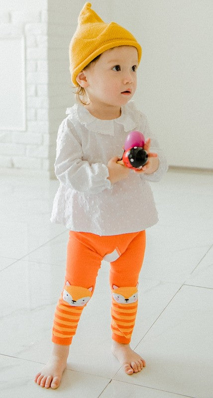 Orange Foxy Baby Leggings - Go PJ Party