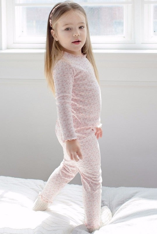 Maybee Pink Long Sleeve Pajama - Go PJ Party