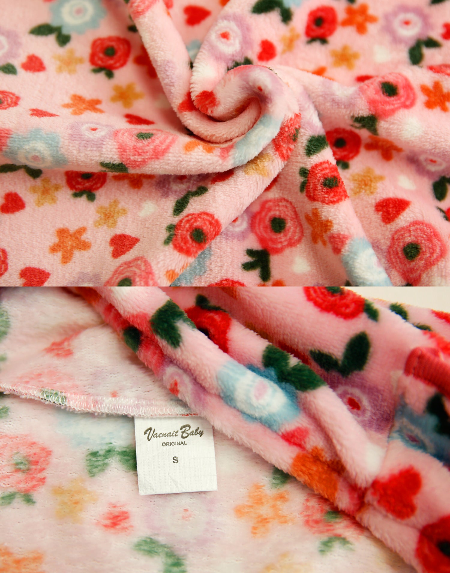 Pink Daisy Soft Microfibre Blanket Sleeper - Go PJ Party