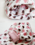 Rain Cloud Pink Soft Microfibre Blanket Sleeper - Go PJ Party