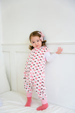 Rain Cloud Pink Soft Microfibre Blanket Sleeper - Go PJ Party