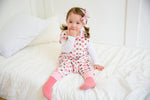 Rain Cloud Pink Soft Microfibre Blanket Sleeper - Go PJ Party