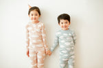 Long Cloud Pink Long Sleeve Pajama - Go PJ Party