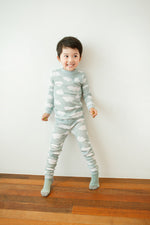 Long Cloud Sky Long Sleeve Pajama - Go PJ Party