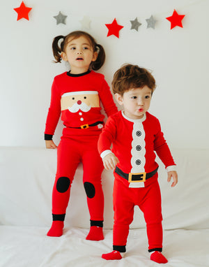 Christmas Elf Long Sleeve Pajama