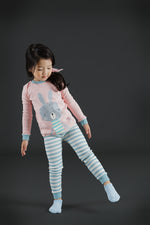 Pink Bunny Long Sleeve Pajama - Go PJ Party