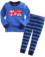 Fire Truck Long Sleeve Pajamas - Go PJ Party