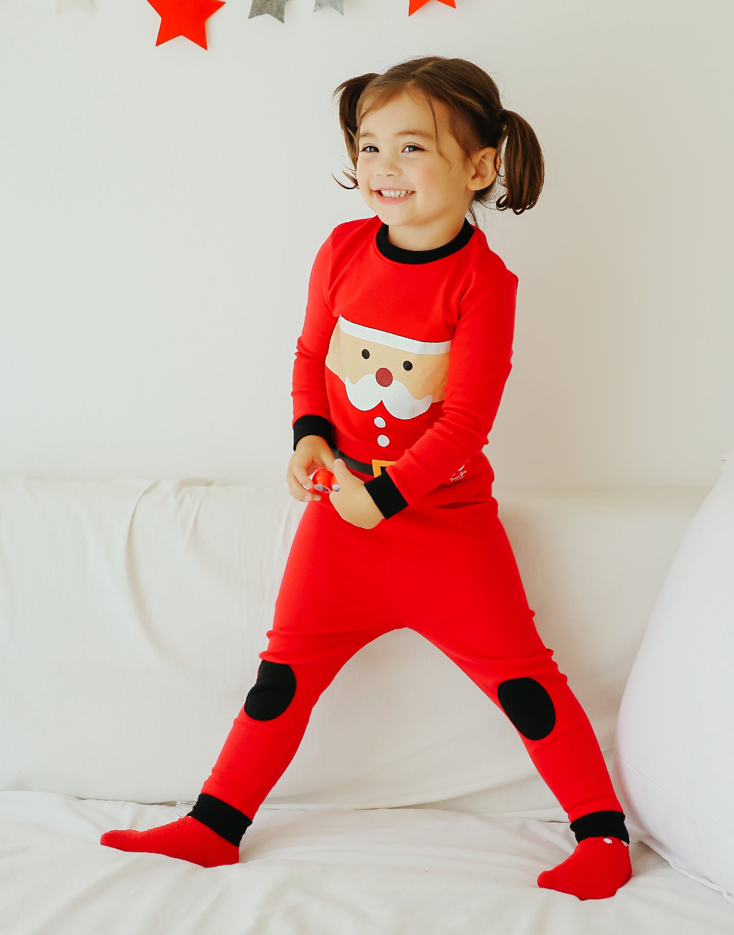 Santa Carol Long Sleeve Pajama