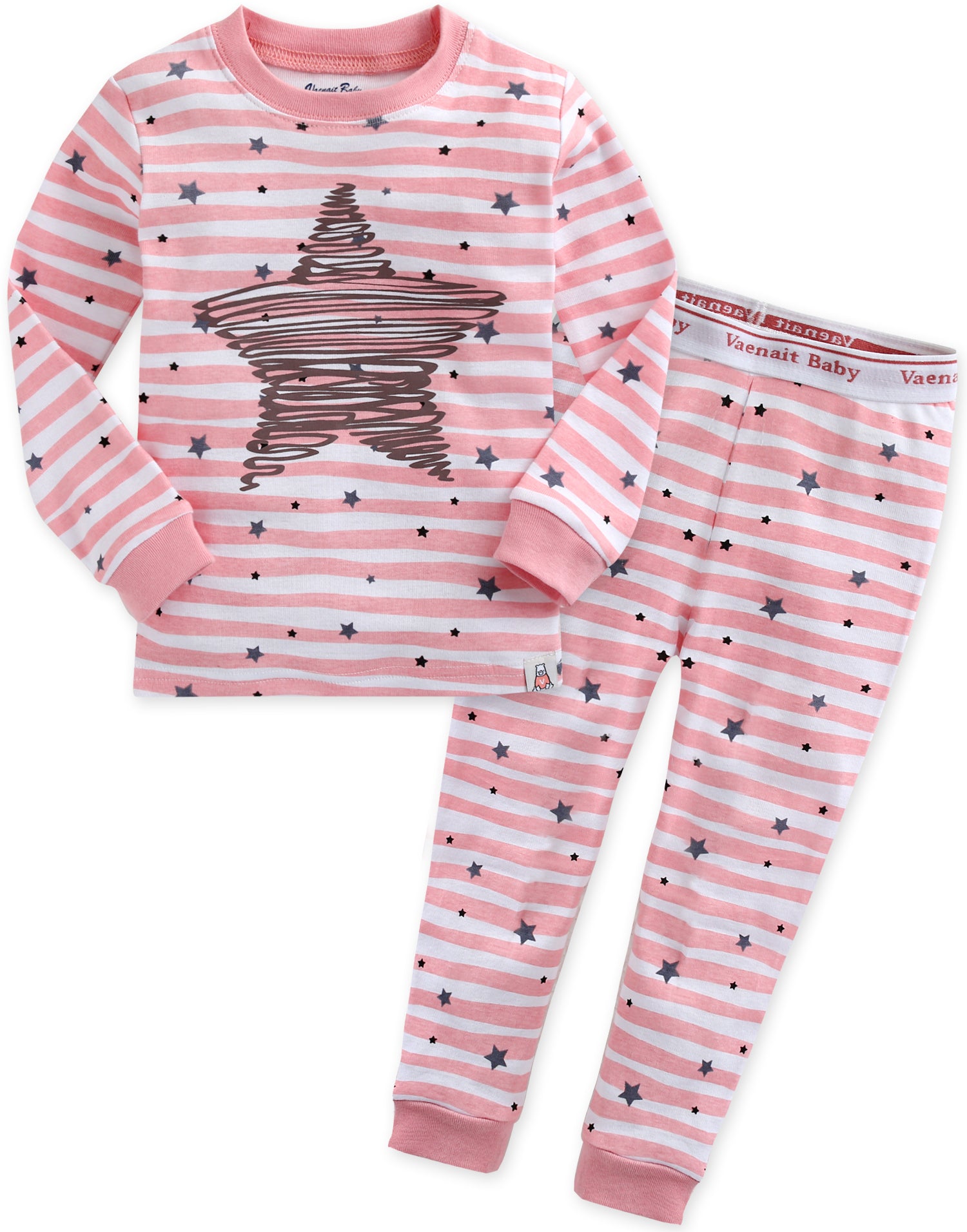 Bling Pink Long Sleeve Pajama - Go PJ Party