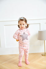 Bling Pink Long Sleeve Pajama - Go PJ Party