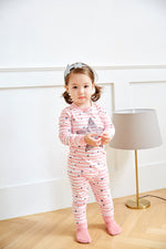 Bling Pink Long Sleeve Pajama - Go PJ Party