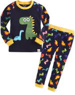 Buddy Dino Long Sleeve Pajamas - Go PJ Party