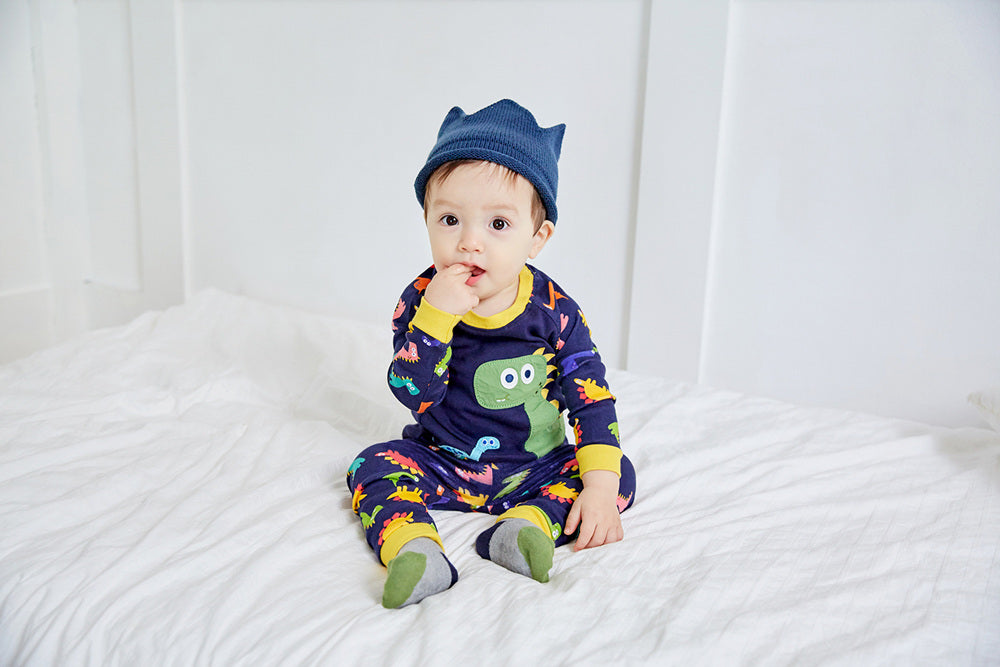 Buddy Dino Long Sleeve Pajamas - Go PJ Party