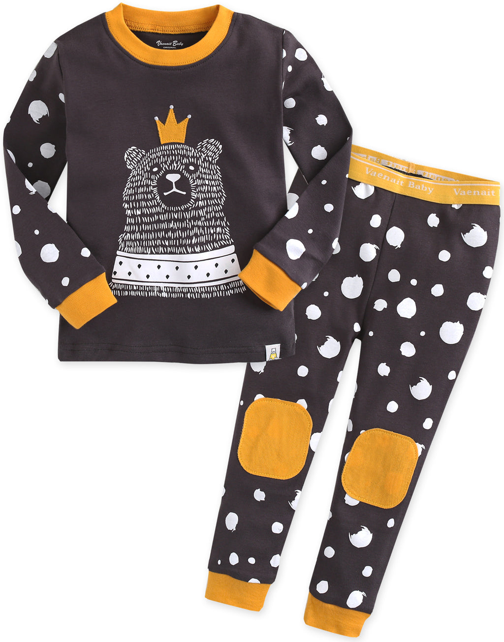 The Love Bear Long Sleeve Pajama - Go PJ Party