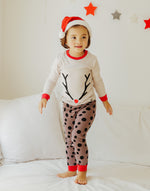 Winter Rudolph Long Sleeve Pajama