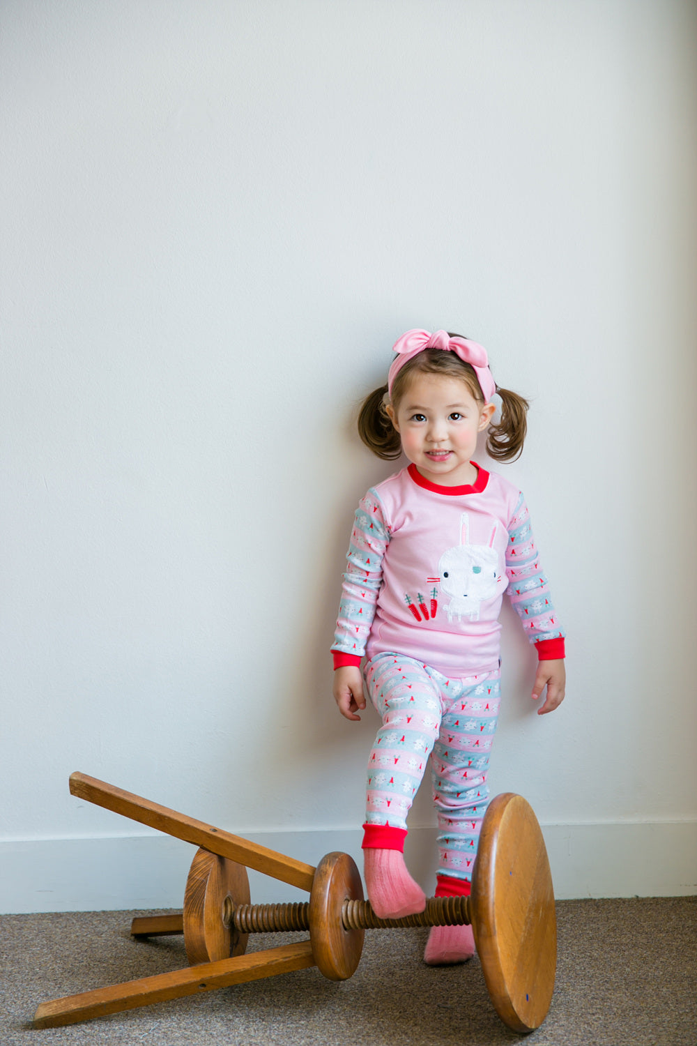 Carrot Shasha Long Sleeve Pajama - Go PJ Party