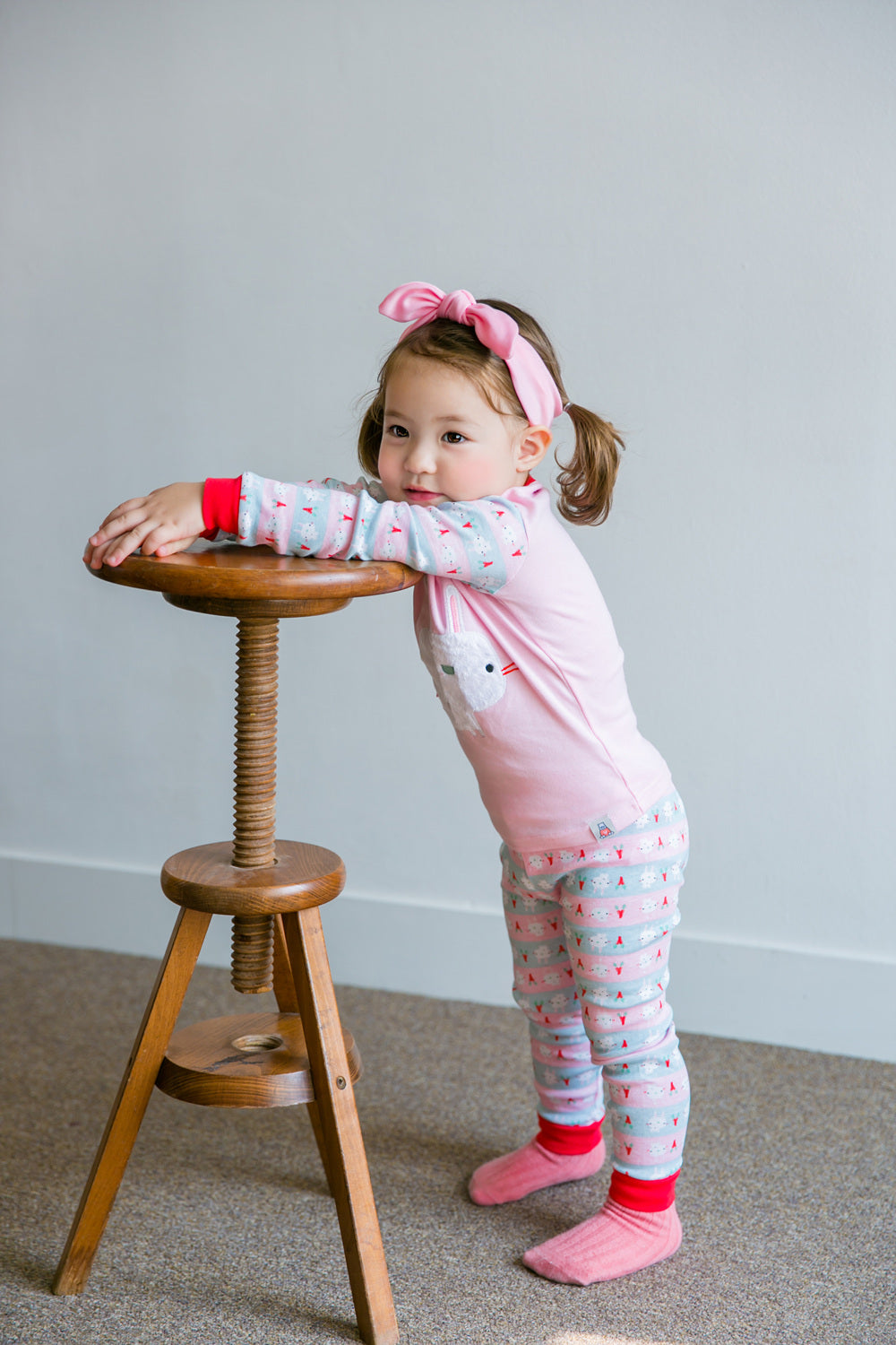 Carrot Shasha Long Sleeve Pajama - Go PJ Party