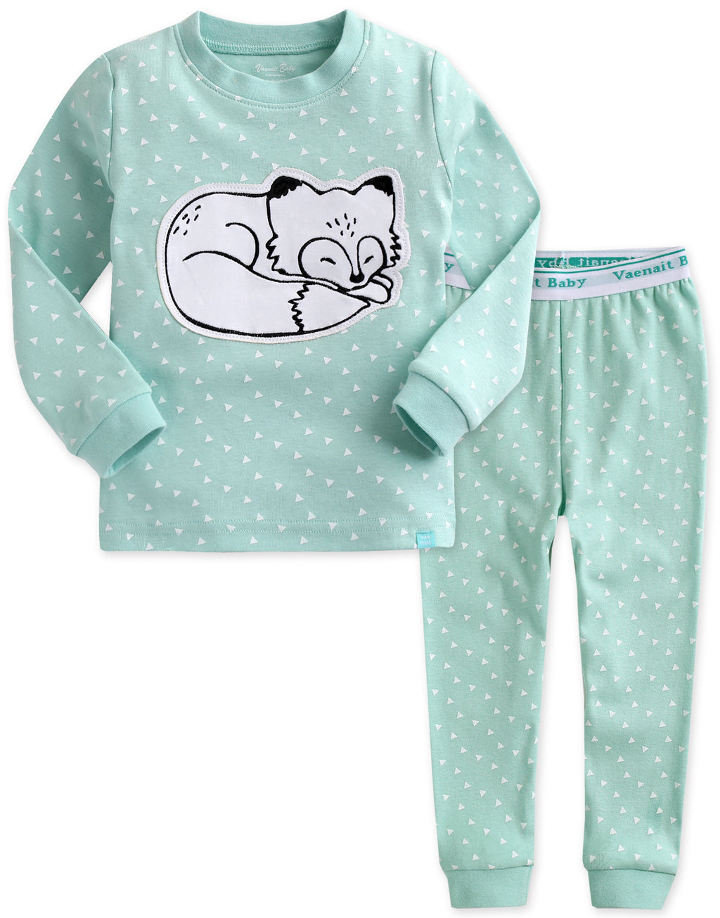 Drawing Fox Long Sleeve Pajama - Go PJ Party