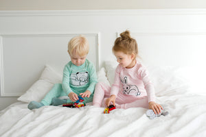 Drawing Fox Long Sleeve Pajama - Go PJ Party