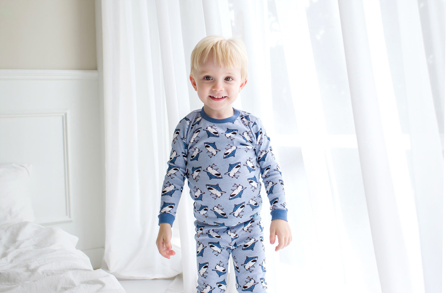 King Shark Long Sleeve Pajama - Go PJ Party