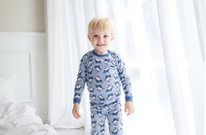 King Shark Long Sleeve Pajama - Go PJ Party