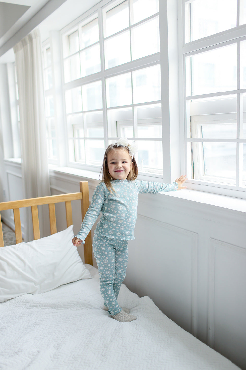 Maybee Mint Long Sleeve Pajama - Go PJ Party