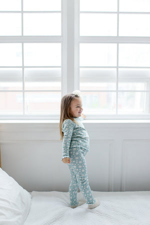 Maybee Mint Long Sleeve Pajama - Go PJ Party