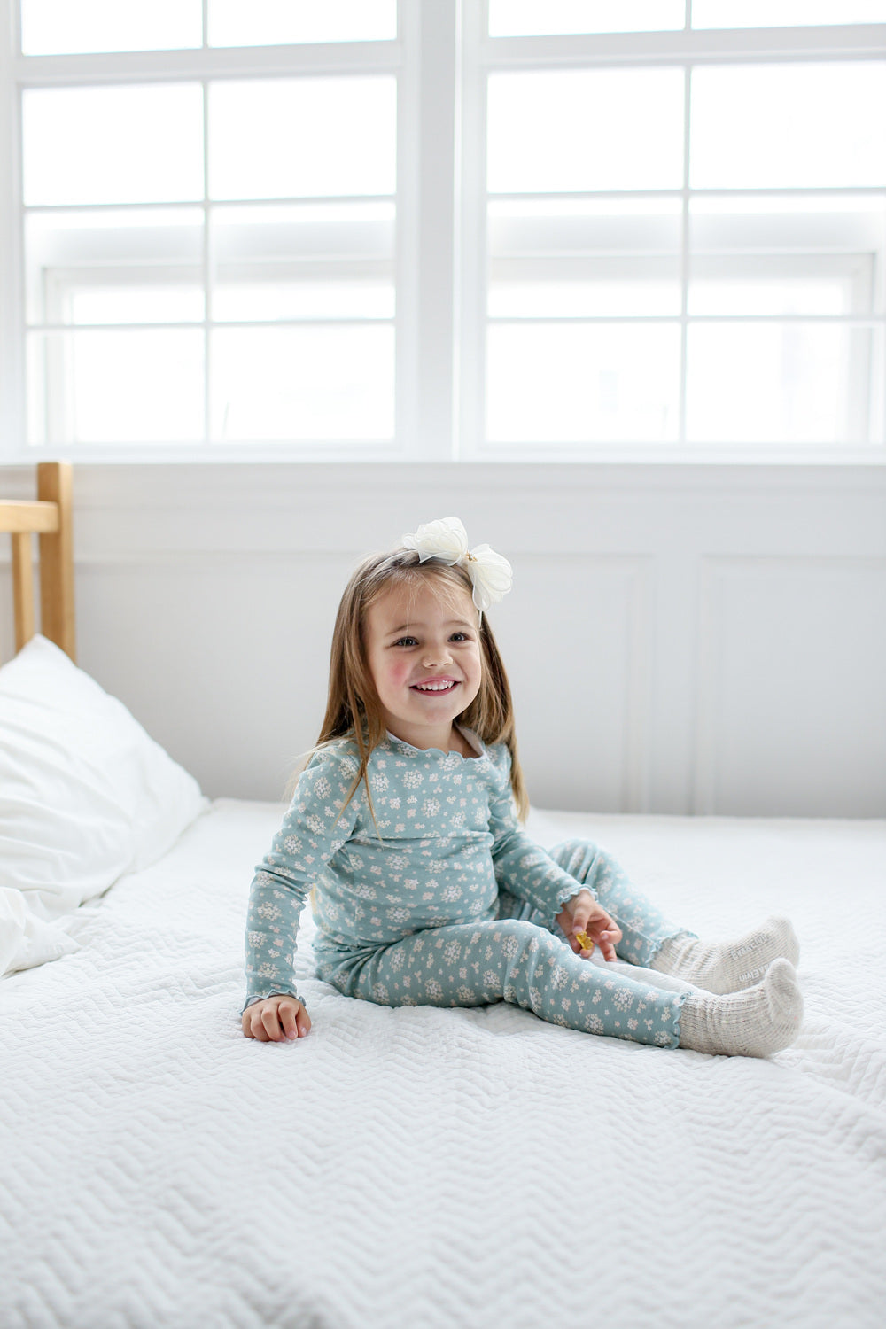 Maybee Mint Long Sleeve Pajama - Go PJ Party