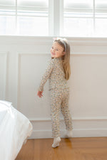 Maybee Beige Long Sleeve Pajama - Go PJ Party