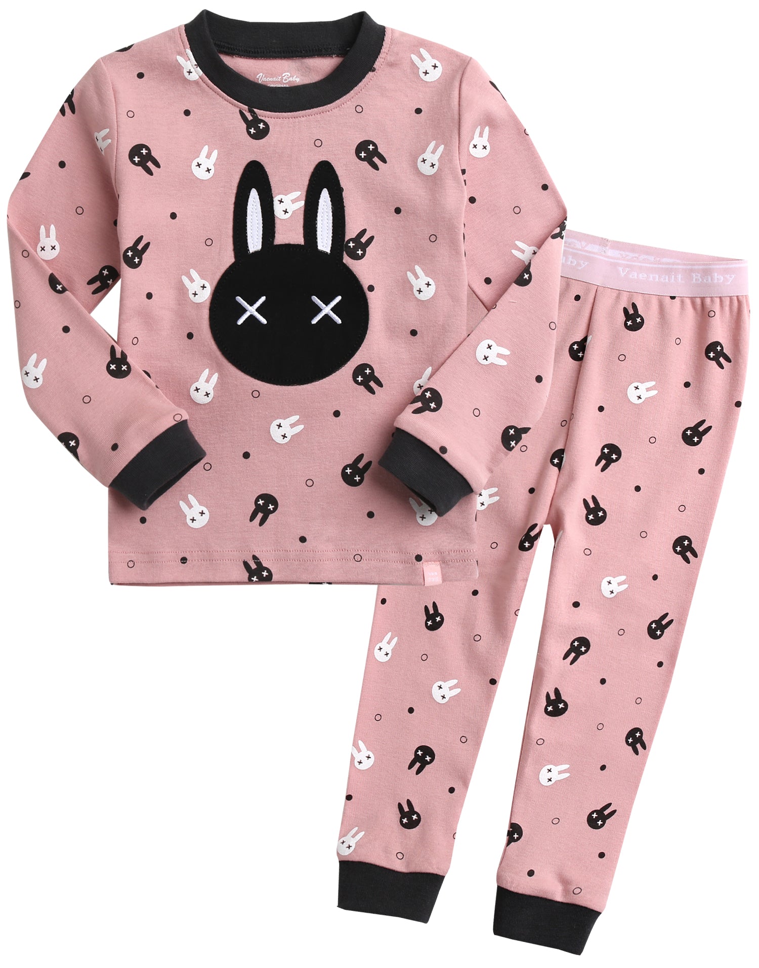 Swing Rabbit Pink Long Sleeve Pajama - Go PJ Party