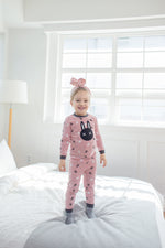 Swing Rabbit Pink Long Sleeve Pajama - Go PJ Party