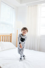 Swing Cat Grey Long Sleeve Pajama - Go PJ Party