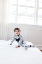 Swing Cat Grey Long Sleeve Pajama - Go PJ Party