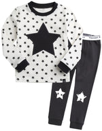 Momo Star Cream Long Sleeve Pajama - Go PJ Party