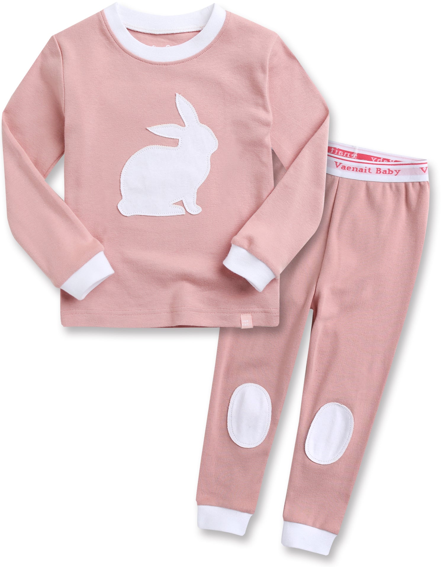 Bono Rabbit Pink Long Sleeve Pajama - Go PJ Party