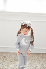 Good Night Grey Long Sleeve Pajama - Go PJ Party