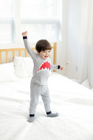 Jaws Meta Long Sleeve Pajama - Go PJ Party