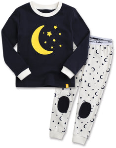 Good Night Black Long Sleeve Pajama - Go PJ Party