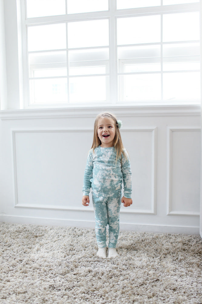 Tie Dye Sky Long Sleeve Pajama - Go PJ Party